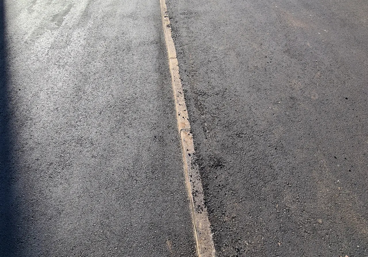Pavimentación terminada en Obra Antumapu