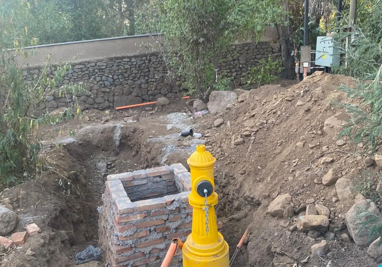 Instalación de grifo en Comunidad Ecológica