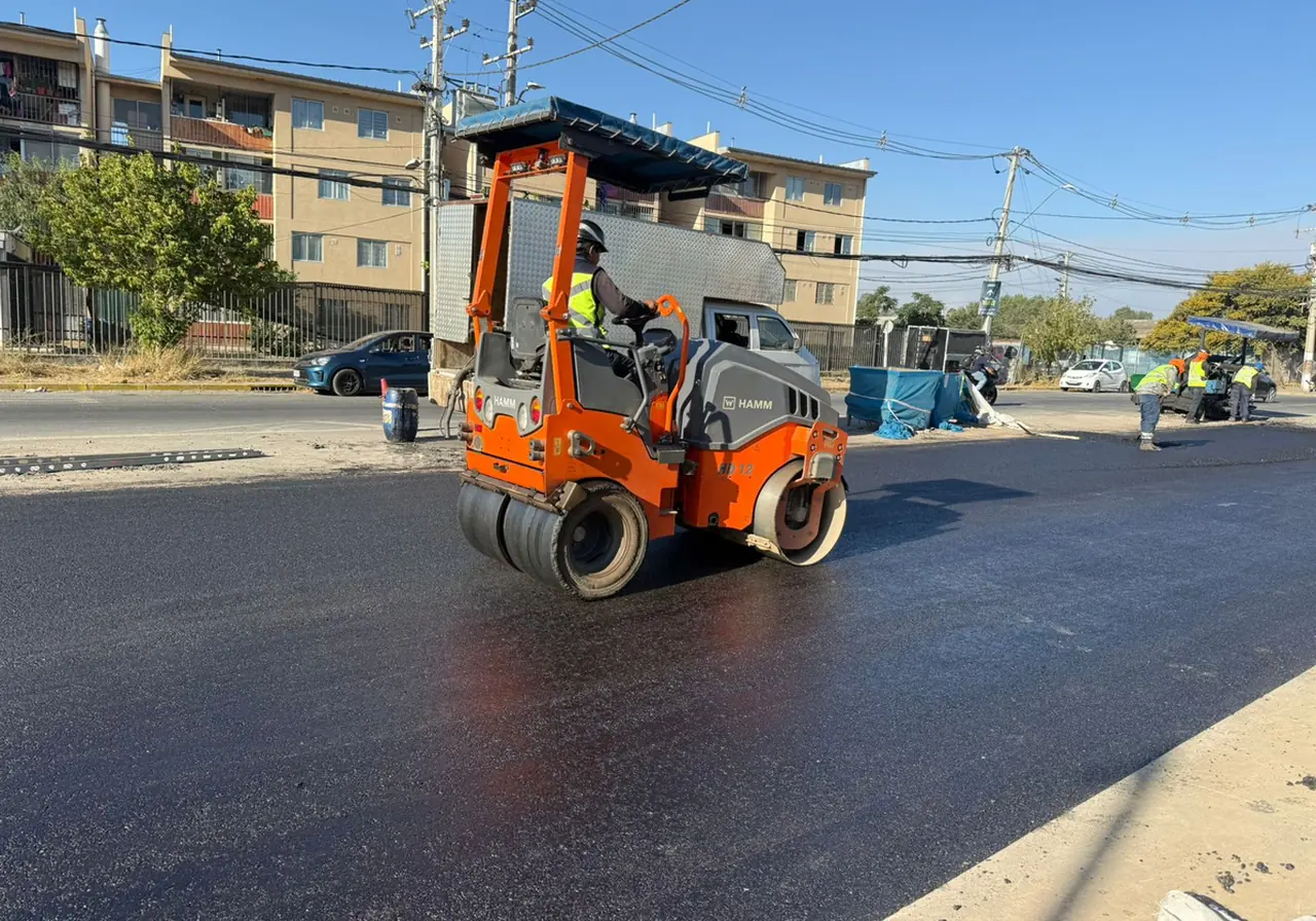 Pavimentación ejecutada en Jardines de San Bernardo 2