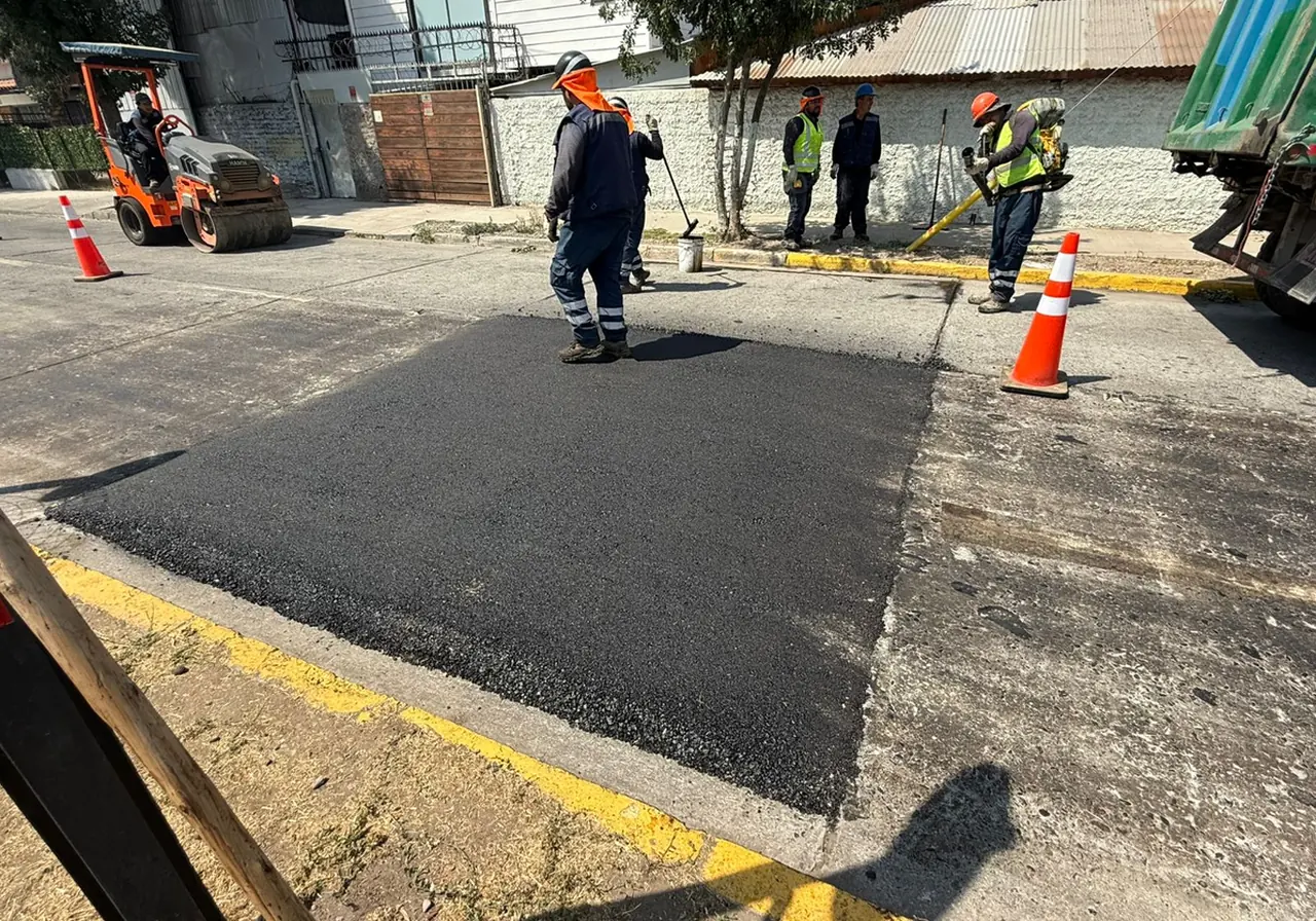 Pavimentación terminada en Santa Elena